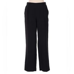 C by One Black pull-on wide leg trousers with pockets - Large